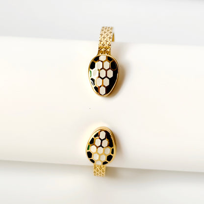 Zenya Serpent Cuff Bracelet