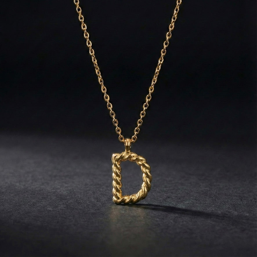 Alphabet Initial Necklace