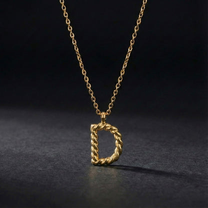 Alphabet Initial Necklace