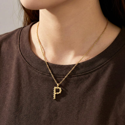 Alphabet Initial Necklace
