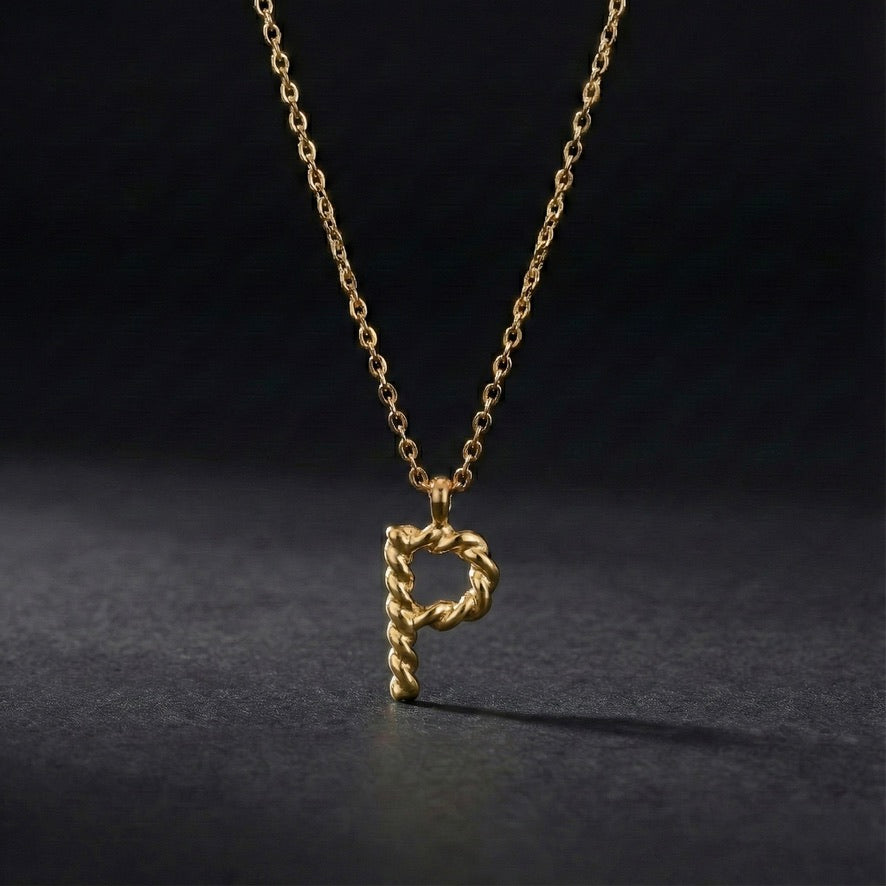 Alphabet Initial Necklace