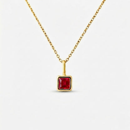 Glarin Birthstone Necklace