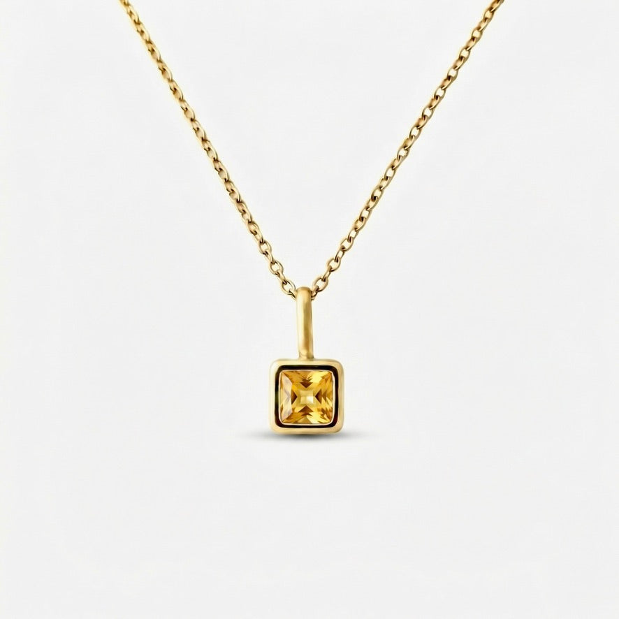 Glarin Birthstone Necklace