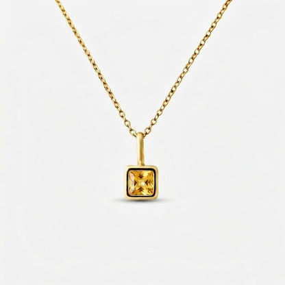 Glarin Birthstone Necklace