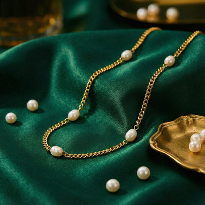 Lunelle Pearl Necklace