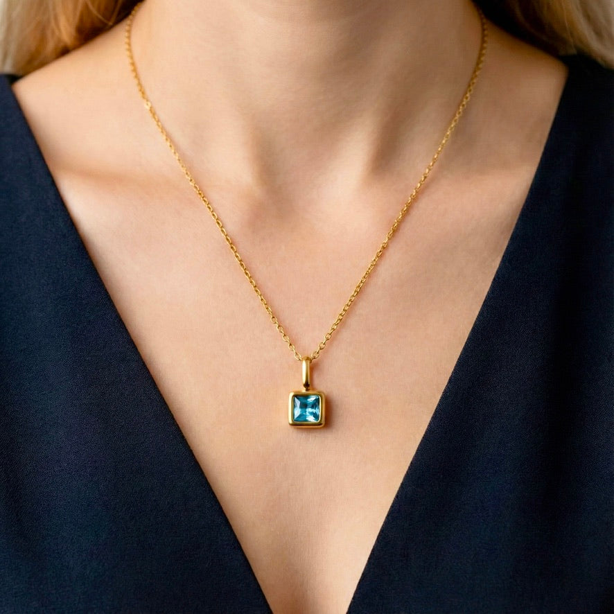 Glarin Birthstone Necklace