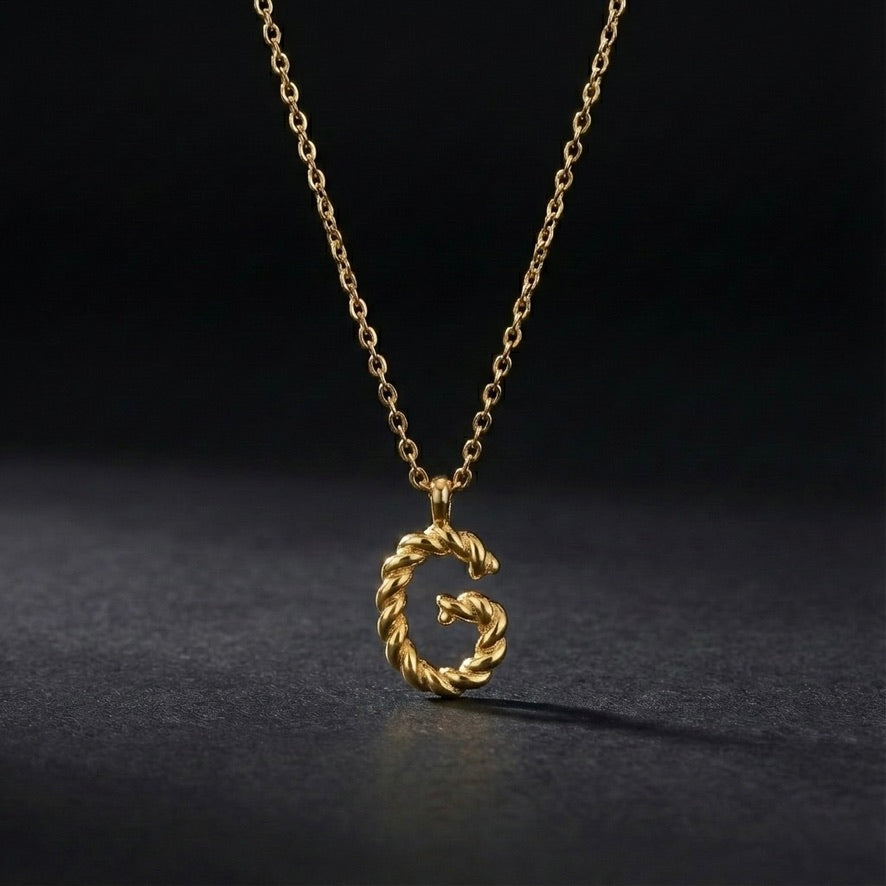 Alphabet Initial Necklace