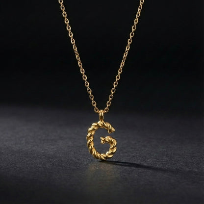Alphabet Initial Necklace