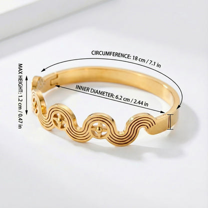 Orrina WaveStar Bangle