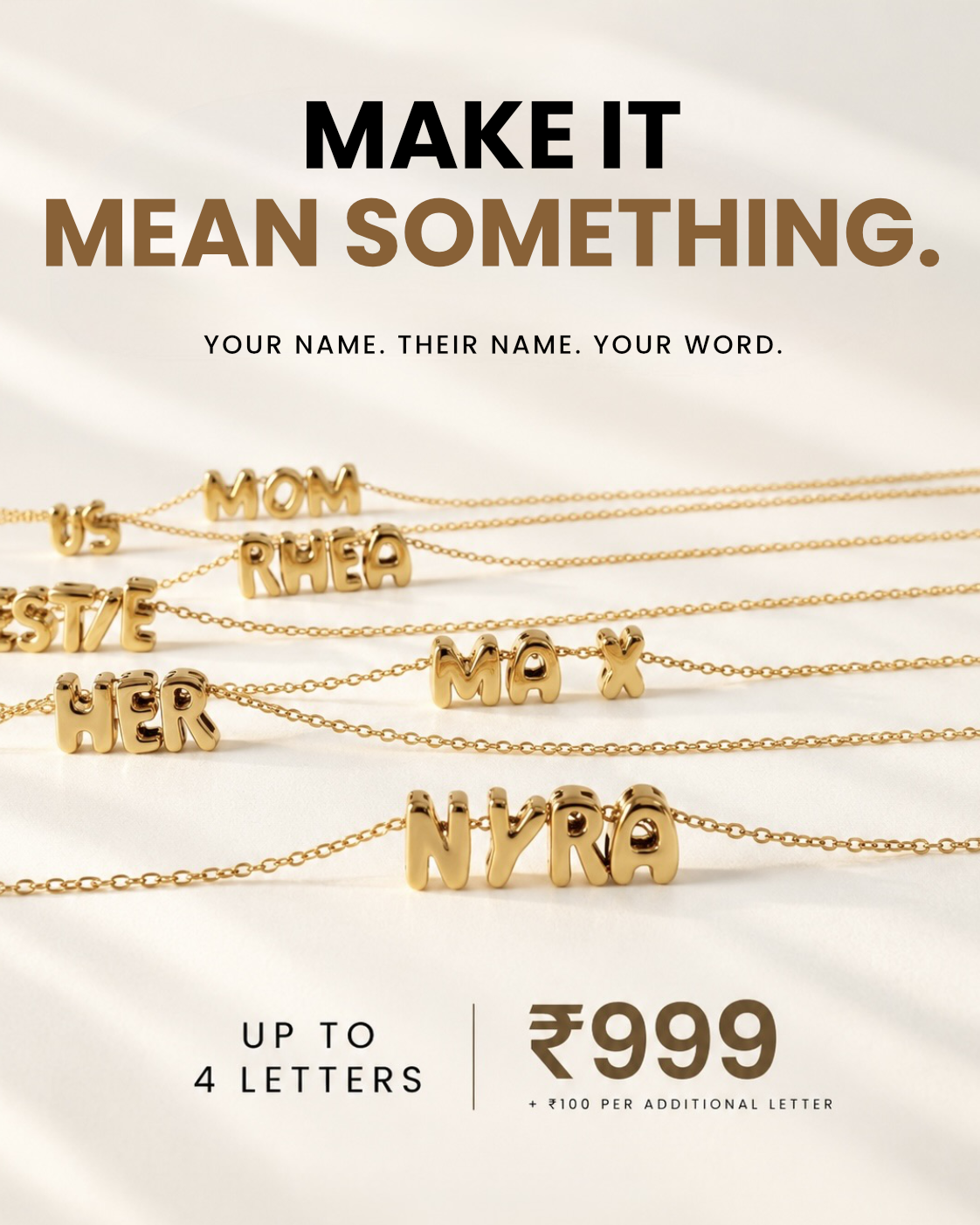 Custom Name Necklace