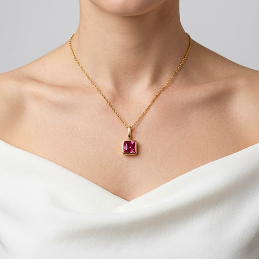 Glarin Birthstone Necklace