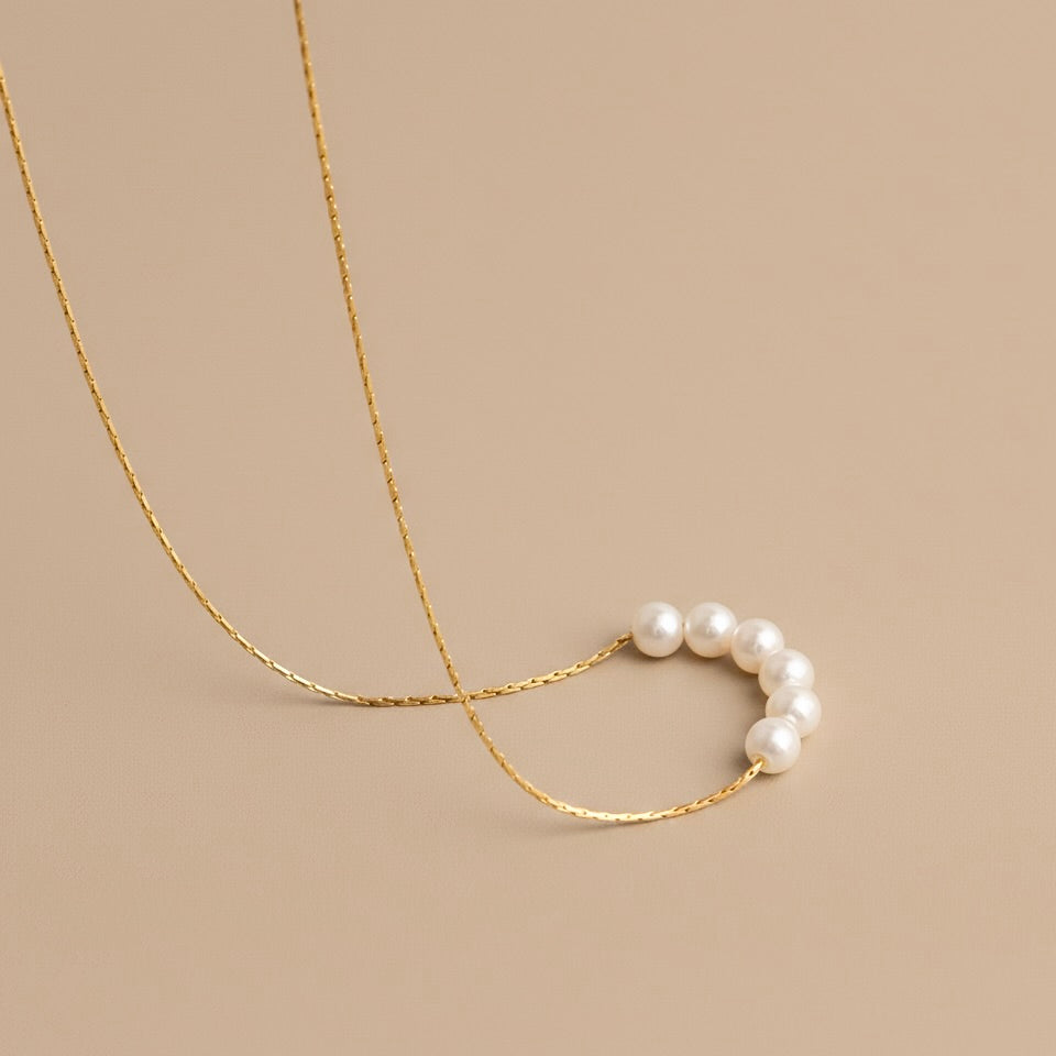 Elarie Pearl Necklace