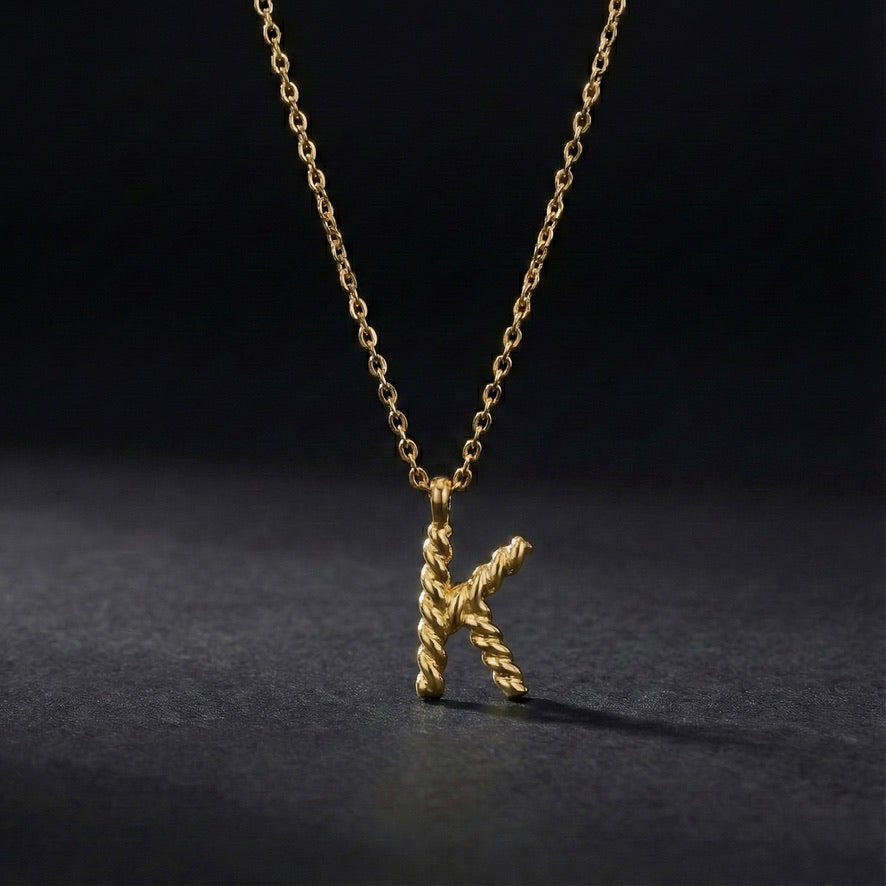 Alphabet Initial Necklace