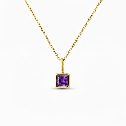 Glarin Birthstone Necklace