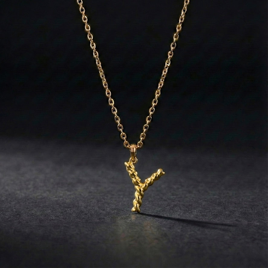 Alphabet Initial Necklace