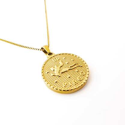 Virgo Zodiac Pendant Necklace