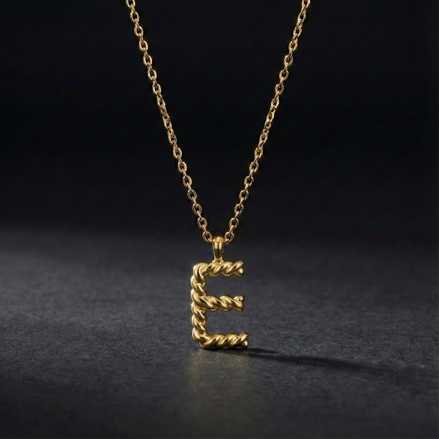 Alphabet Initial Necklace
