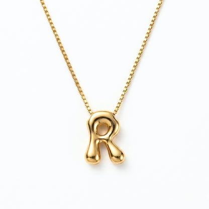 Letra Gold Initial Necklace