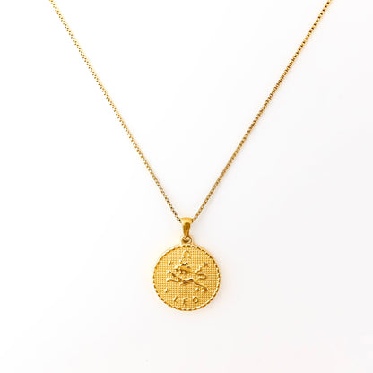 Leo Zodiac Pendant Necklace