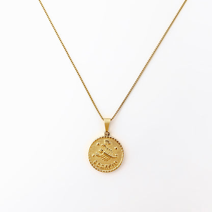 Scorpio Zodiac Pendant Necklace