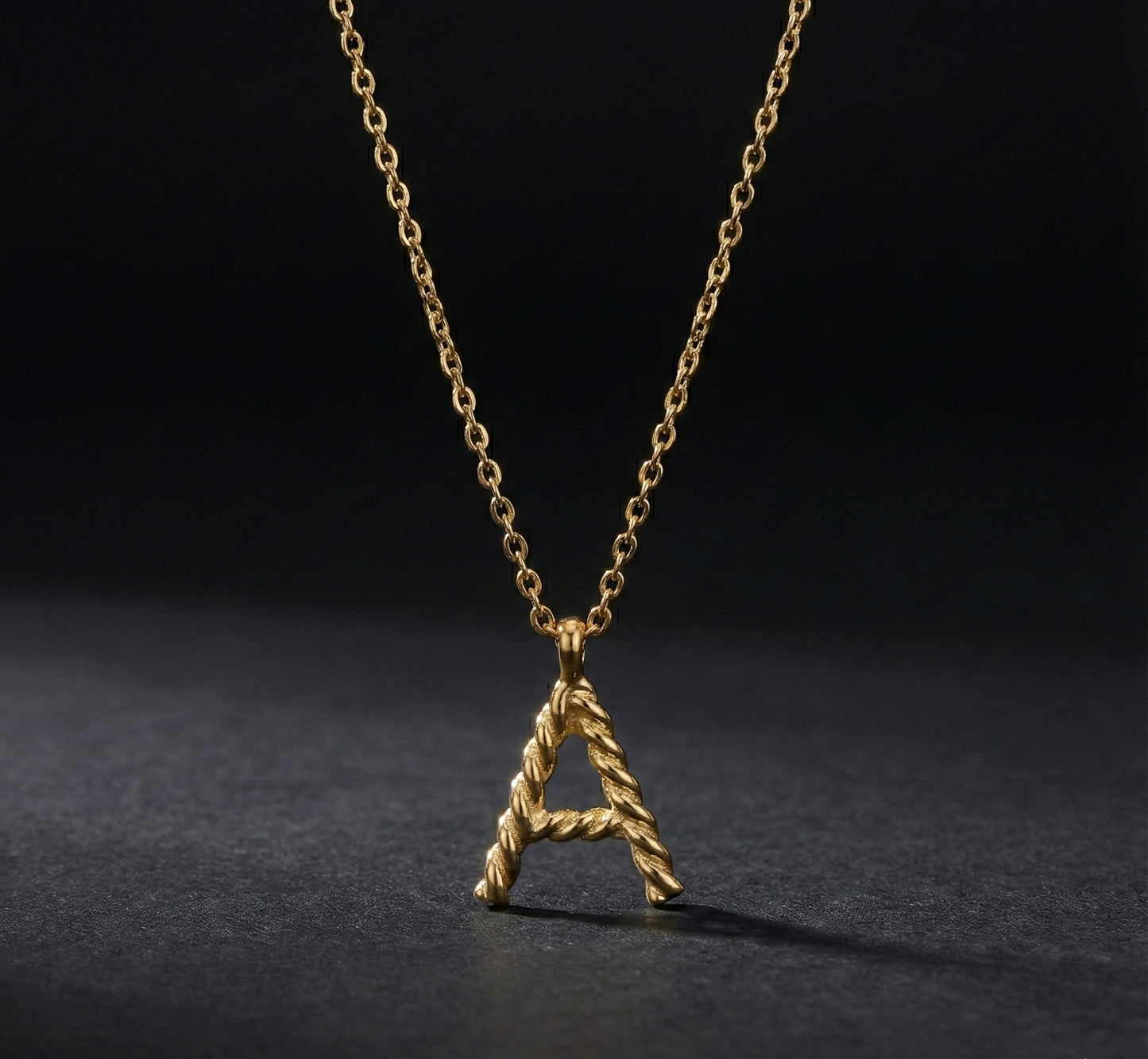 Alphabet Initial Necklace