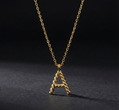 Alphabet Initial Necklace