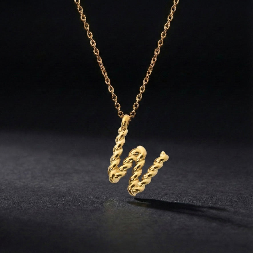 Alphabet Initial Necklace