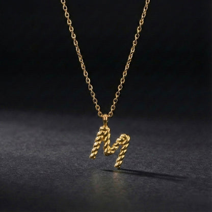 Alphabet Initial Necklace