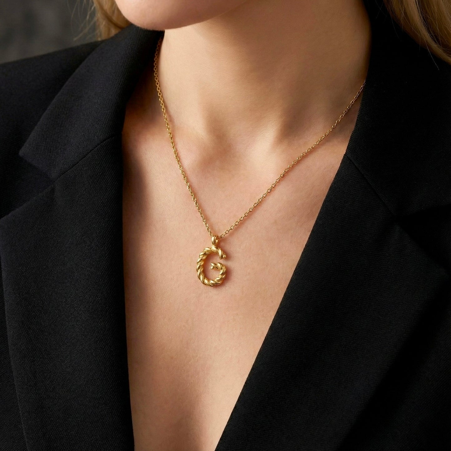 Alphabet Initial Necklace