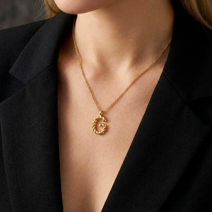 Alphabet Initial Necklace