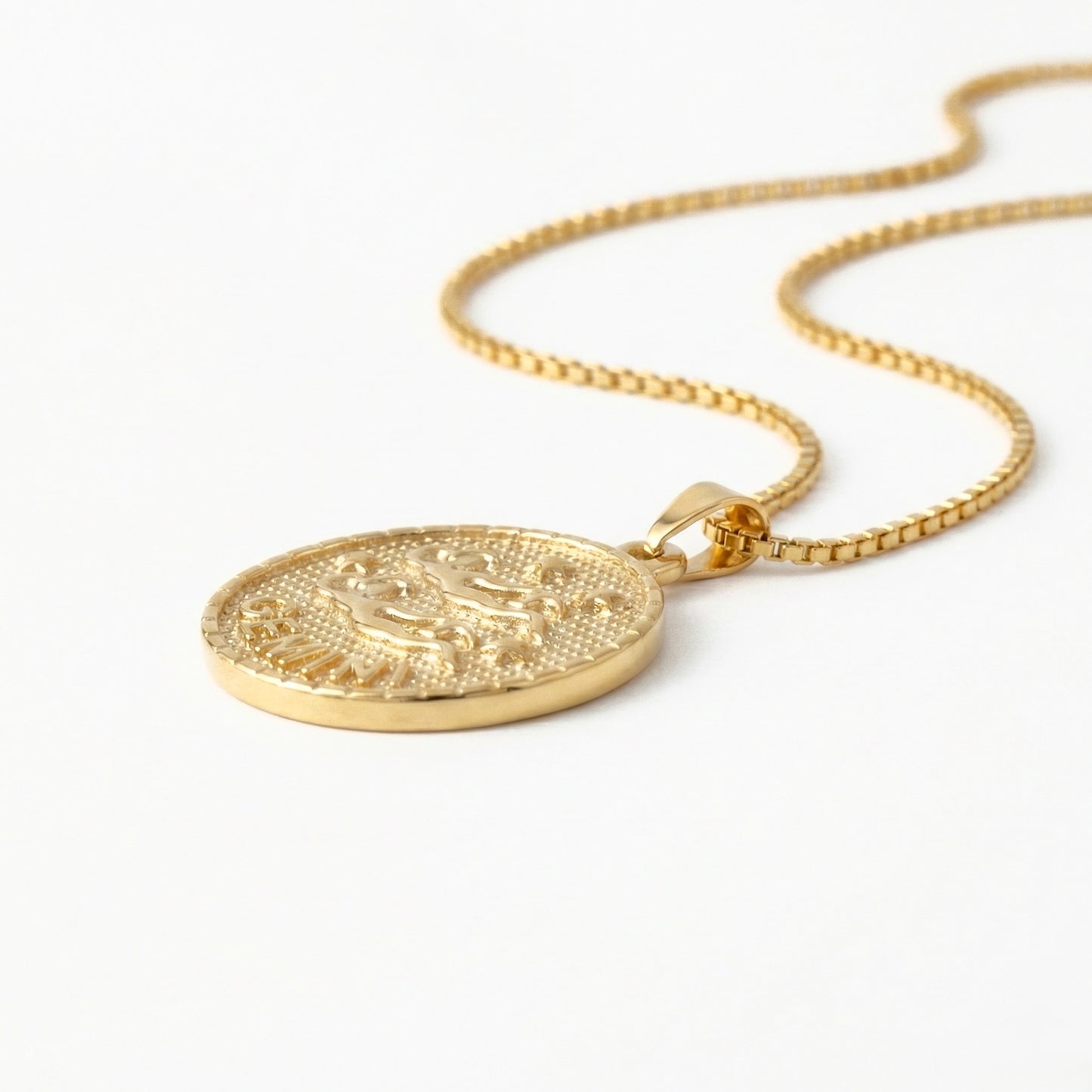Gemini Zodiac Pendant Necklace