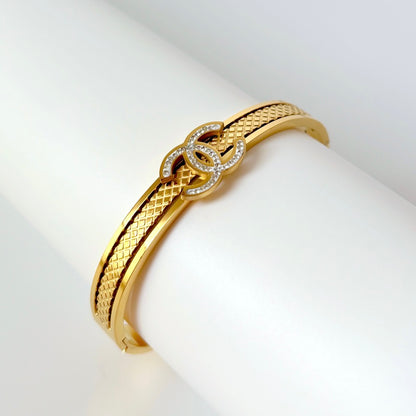 Seraphine Woven Bangle