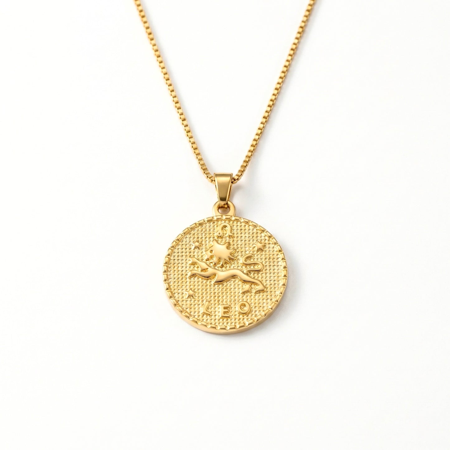 Leo Zodiac Pendant Necklace