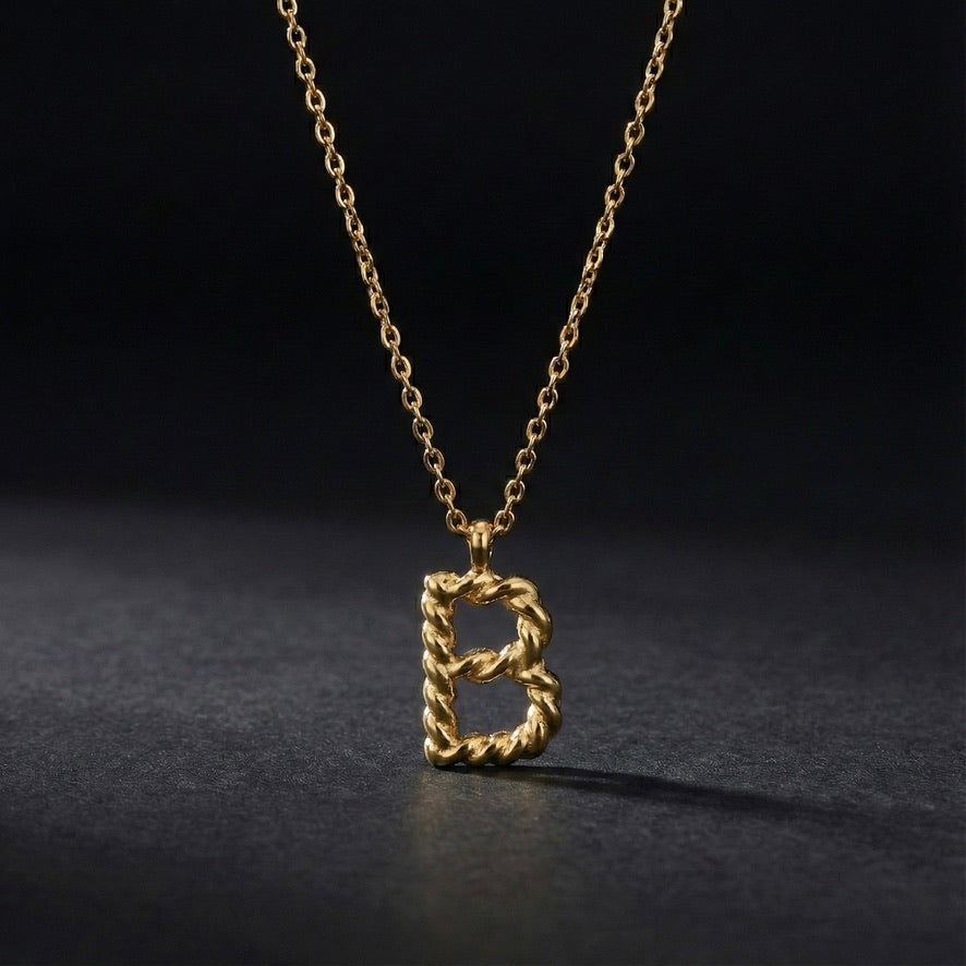 Alphabet Initial Necklace