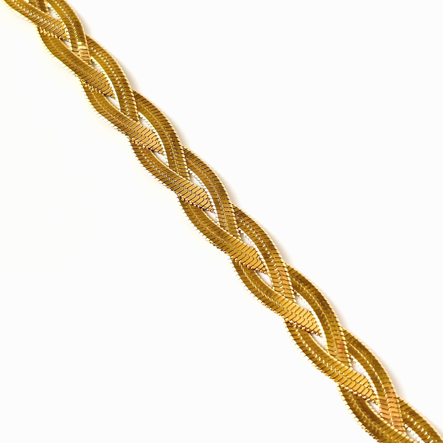 Aura Braid Chain Bracelet