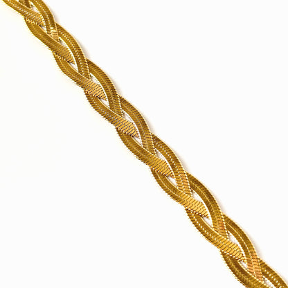 Aura Braid Chain Bracelet