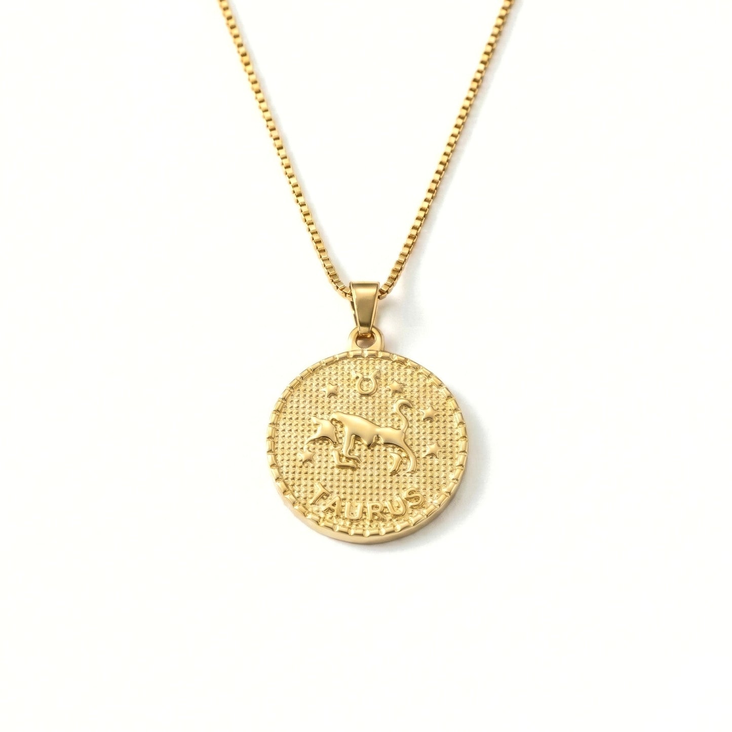 Taurus Zodiac Pendant Necklace