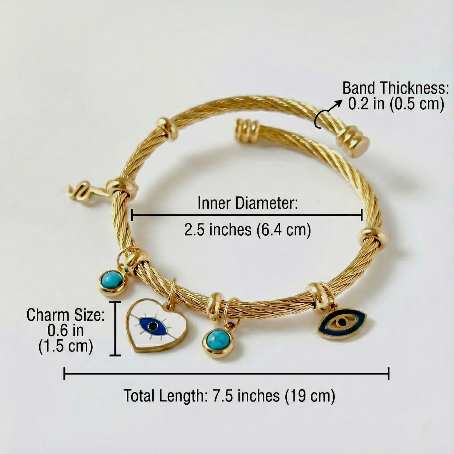 Mystara Evil Eye Cuff