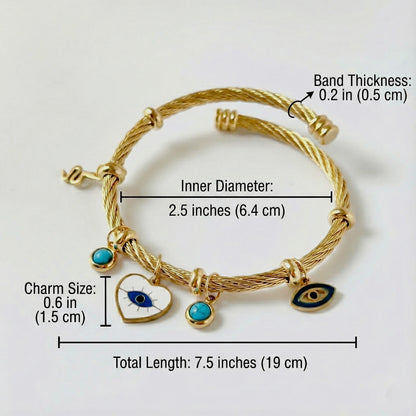 Mystara Evil Eye Cuff