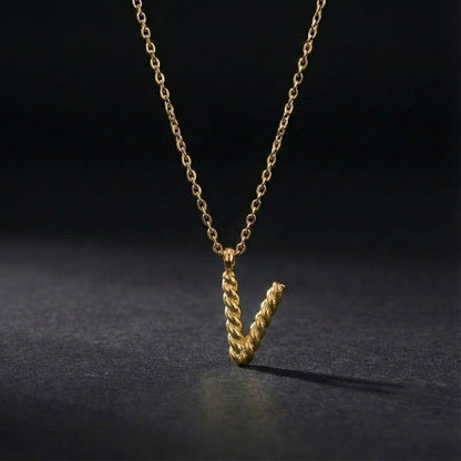 Alphabet Initial Necklace