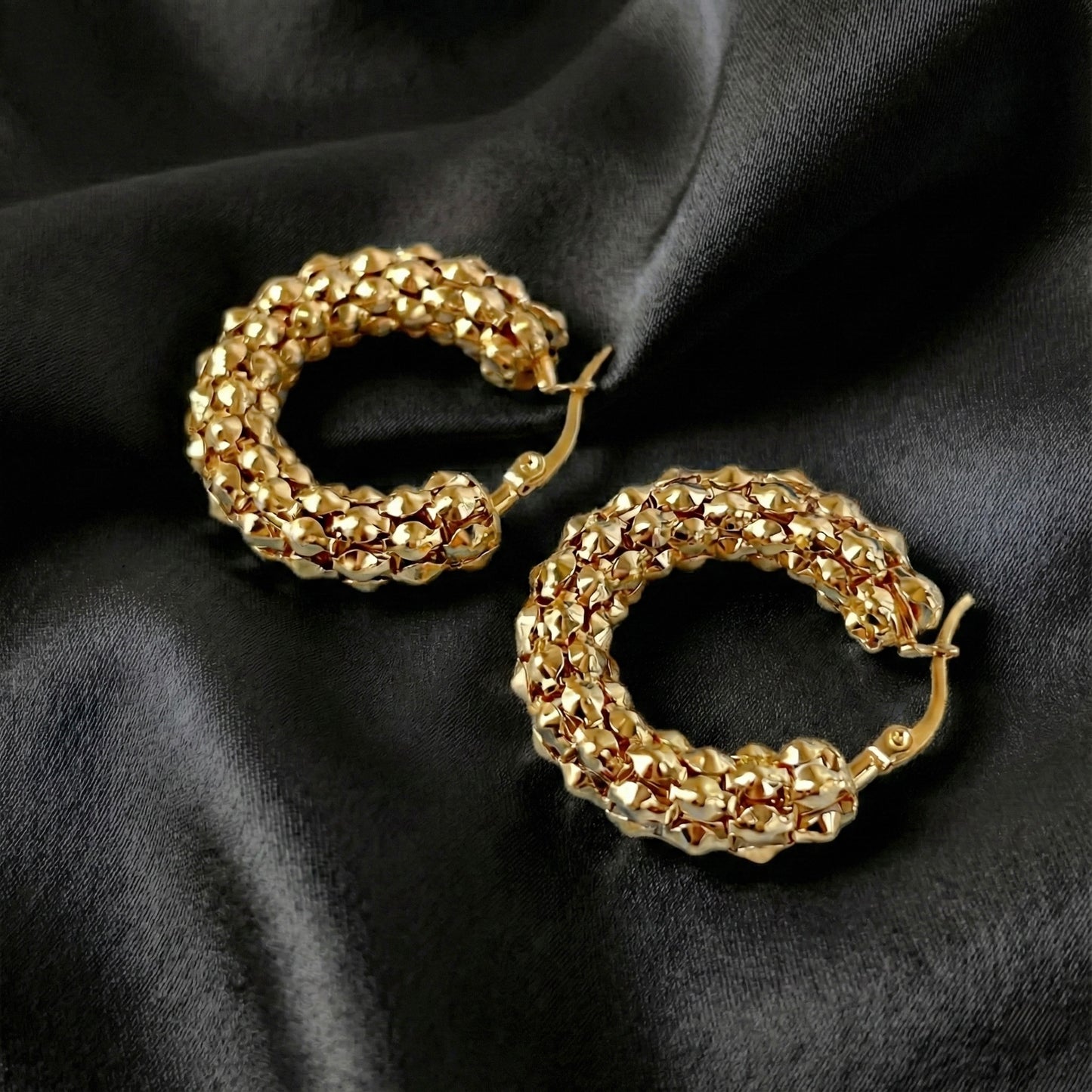 Tara Gold Hoops