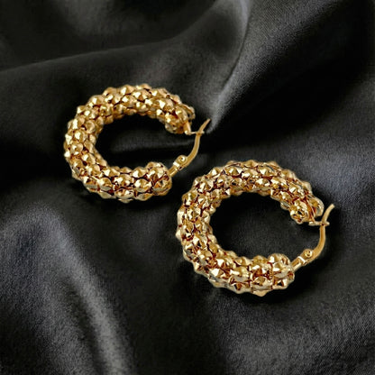 Tara Gold Hoops