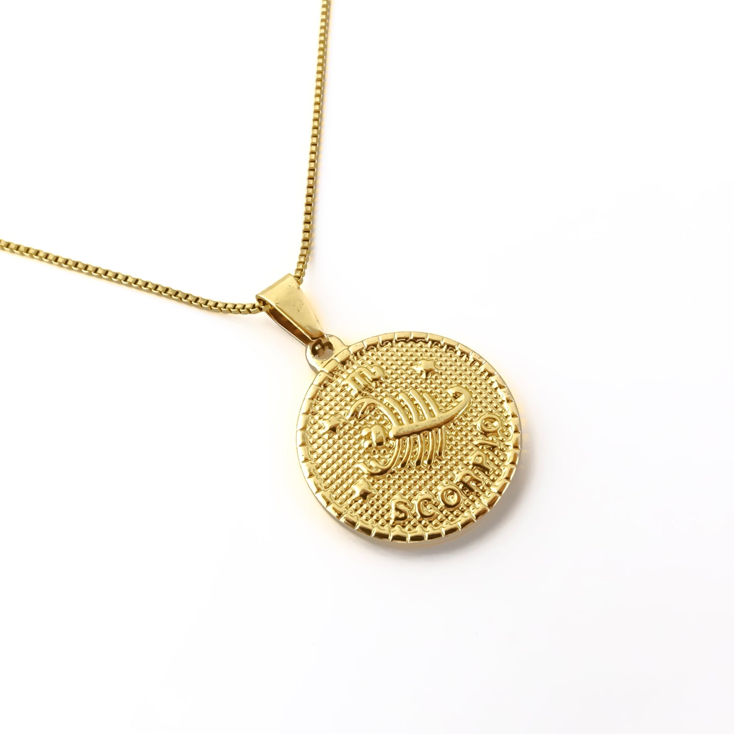Scorpio Zodiac Pendant Necklace