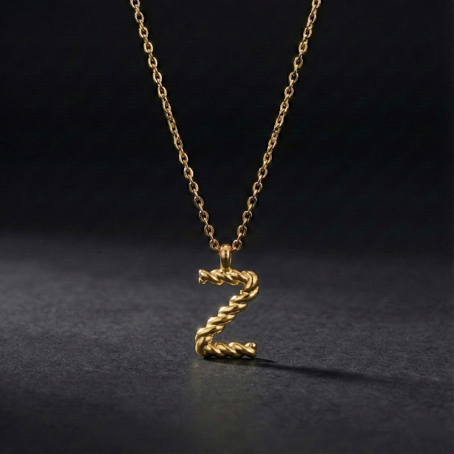 Alphabet Initial Necklace