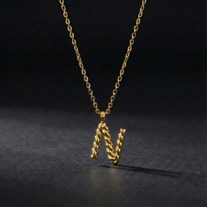 Alphabet Initial Necklace