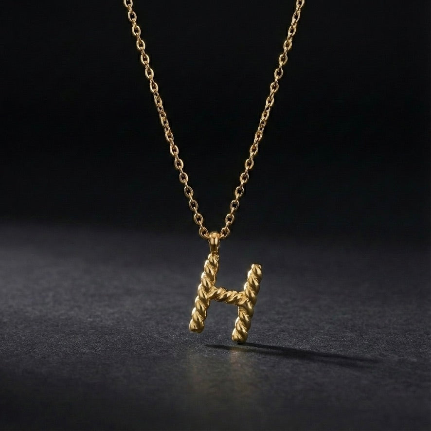 Alphabet Initial Necklace