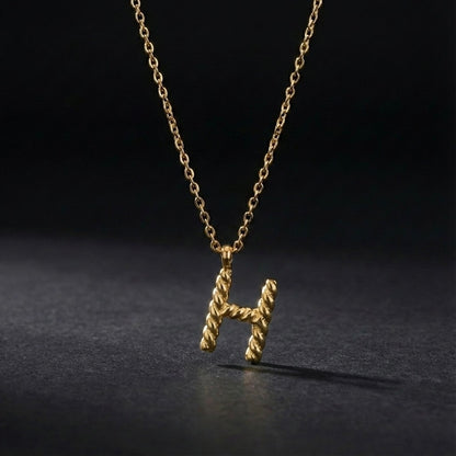 Alphabet Initial Necklace