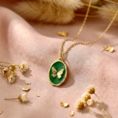 Emeria Butterfly Pendant