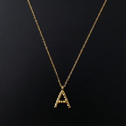 Alphabet Initial Necklace