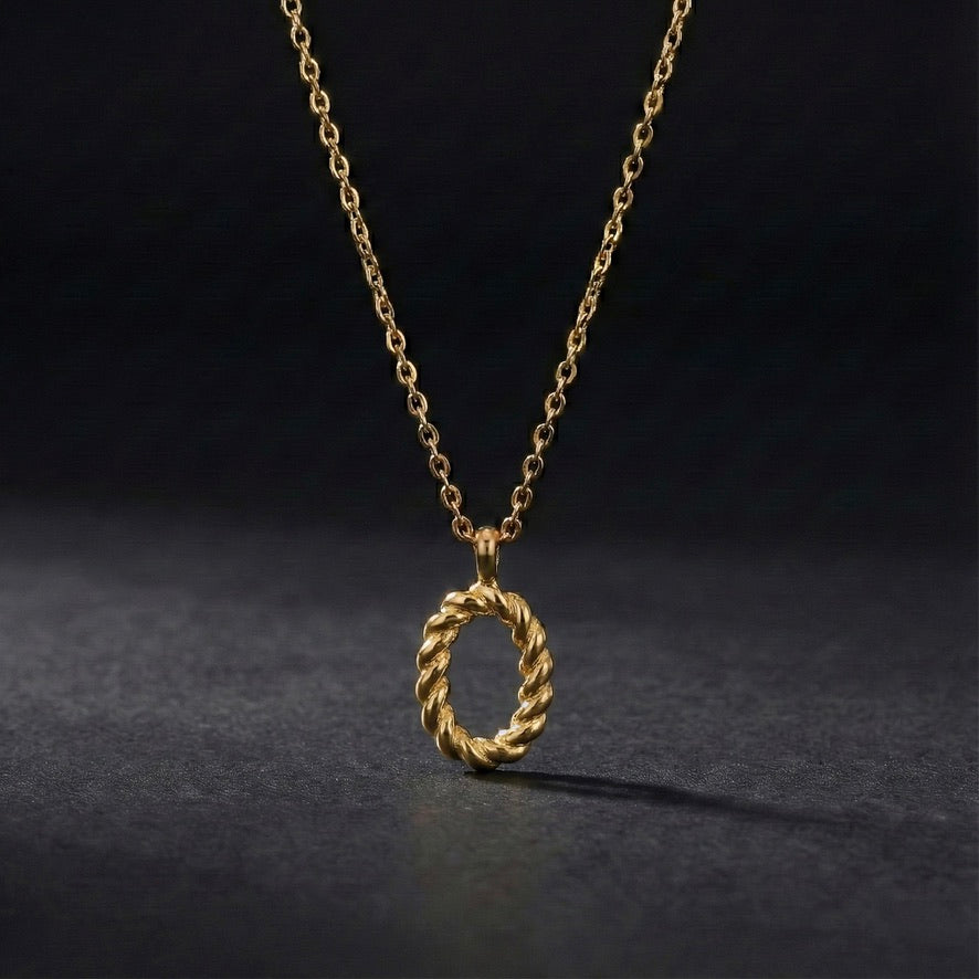 Alphabet Initial Necklace